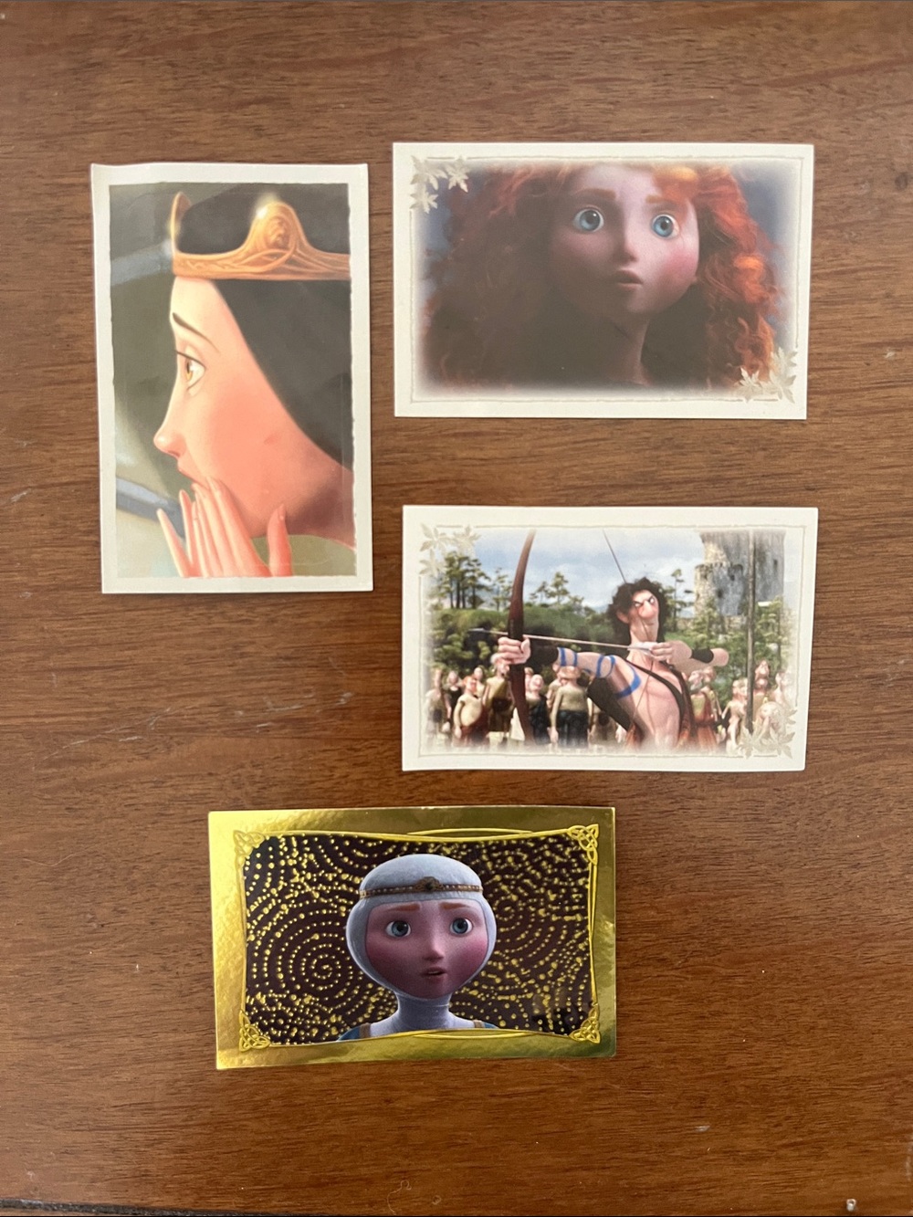 Disney Pixar Brave Panini stickers for collectible sticker book